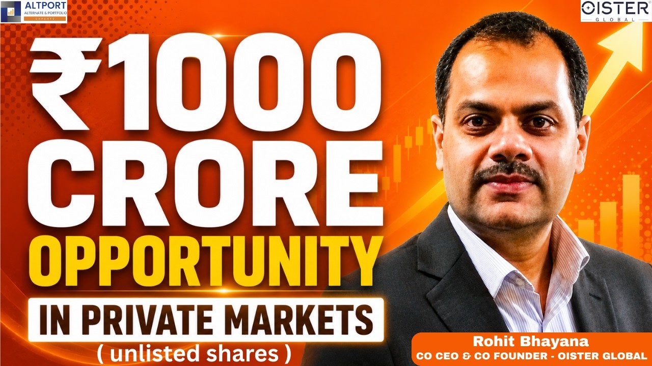 Rupees 1000 crore opportunity in private markets.