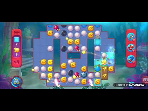 Fishdom Hard level 6024. NOboosters