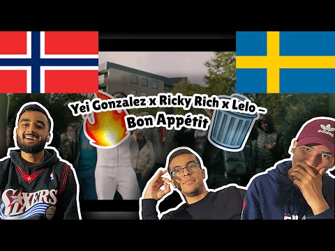 Norwegians React To (Swedish Rap) Yei Gonzalez x Ricky Rich x Lelo - Bon Appétit Official Video