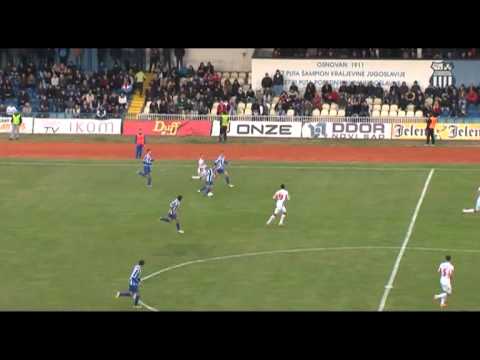 JSL: 12.kolo, OFK Beograd - Crvena zvezda 1:0
