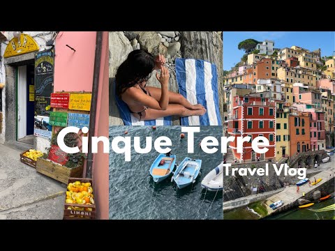 CINQUE TERRE HIKE | Monterosso, Vernazza, Corniglia, Manarola, Riomaggiore (van life travel vlog)