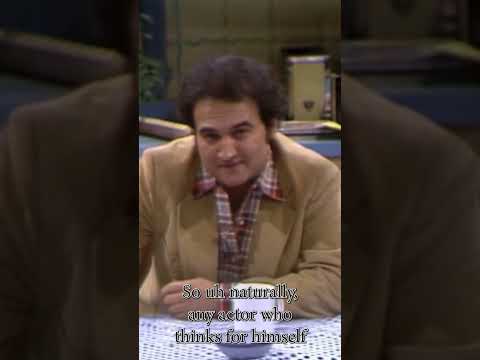 NBC Thinks SNL Actors Are Stupid says John Belushi In Interview