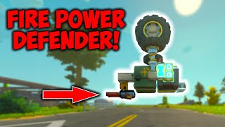 Fire power defence! Scrap Mechanic Survival Fant Mods