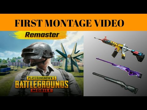 MY FIRST MONTAGE VIDEO| PUBG MOBILE KR |FIRST VIDEO|SUBSCRIBE AND LIKE