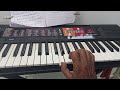 Vantha Naal Muthal Song Keyboard Play Sivaji Hits Paavamannippu Movie