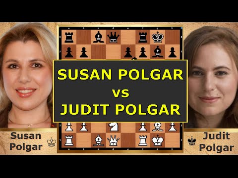 SUSAN POLGAR vs JUDIT POLGAR – Legendary Blindfold Sister Showdown ♟️🔥 #SusanPolgar #juditpolgar