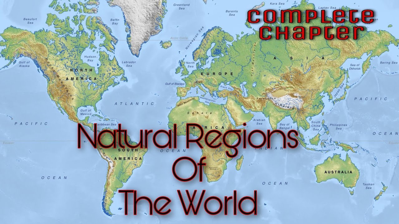Natural Regions Of The World | ICSE CLASS-9 BY HIMANSHU SHARMA