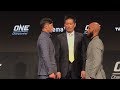 Demetrious Johnson vs. Yuya Wakamatsu ONE Championship: A New Era Staredown