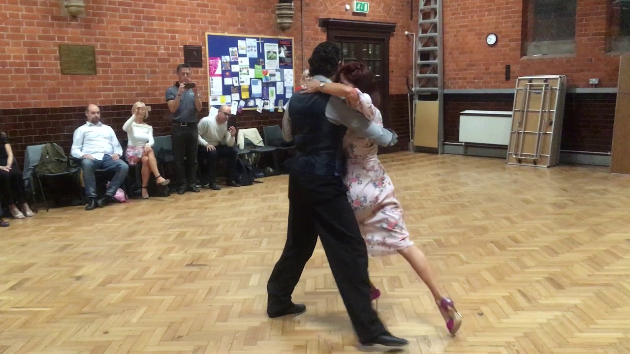 Alexandra Wood & Guillermo Torrens at Reading Tango Club - Barridas