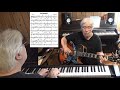 The Courtship - Jazz guitar & piano cover ( Benny Carter )