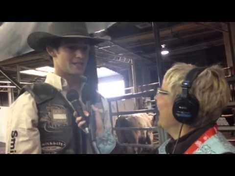 Ty Pozzobon-88 CFR12 Go Round 4 Bull Riding Winner.