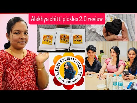 alekhya chitti pickles taste ఏంటి ఇలా vundhi 😱🤦🏼‍♀️🙏🏻