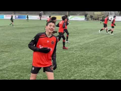 WSC JO13-1 — RFC JO13-1 zaterdag 15 februari. Weer een spannende wedstrijd!