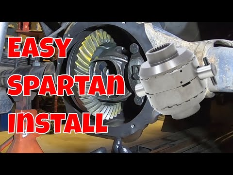 Installing A Spartan Lunchbox Locker In A Jeep XJ Chrysler 8.25