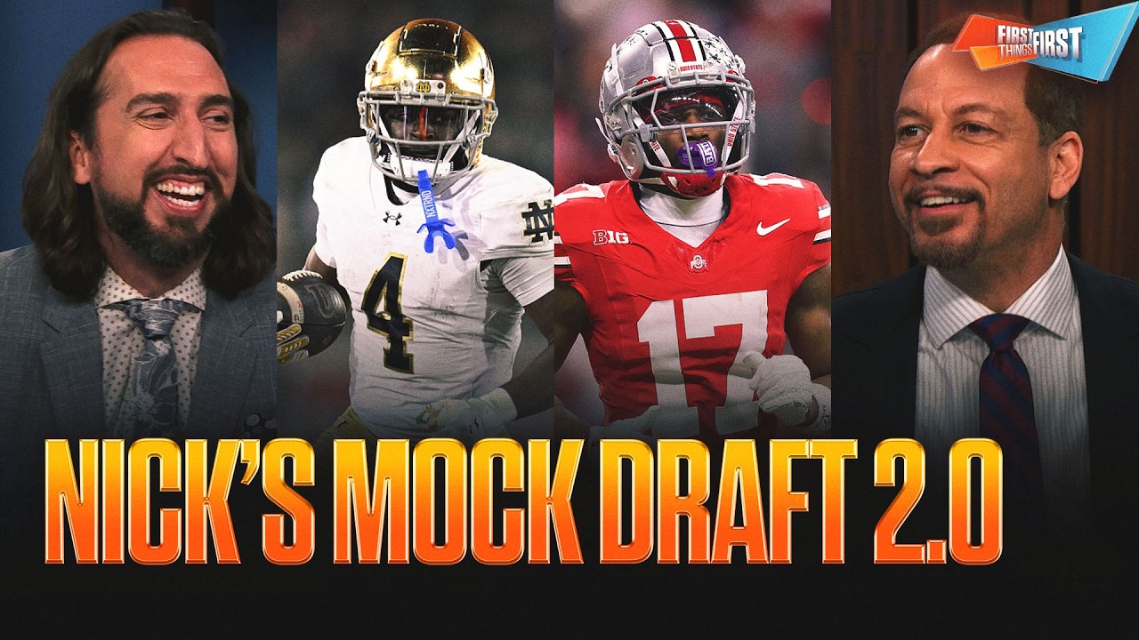 Nick's Mock Draft 2.0: Chiefs select David Bailey, Omar Cooper Jr to Eagles 👀 Rams add Kenyon Sadiq