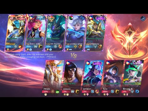 GORD "Conqueror" Legend Skin | Mobile Legends Full Gameplay | World Collector