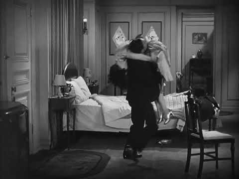 "Spite Marriage" w/Buster Keaton, bedroom drunk scene. From 1929