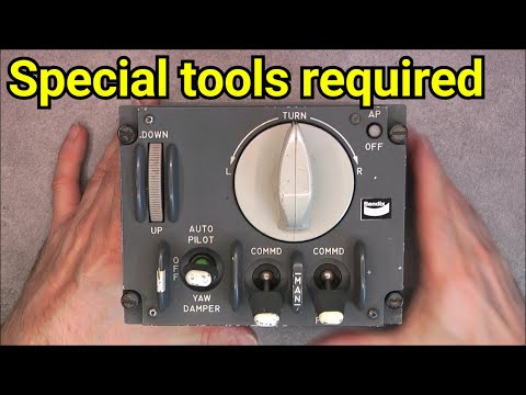 Bendix autopilot control panel teardown