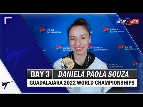 DANIELA PAOLA SOUZA POST FIGHTS INTERVIEW GUADALARAJA 2022 WT CHAMPIONSHIPS