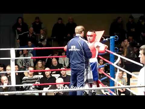 Boxen Wettkampf Männer - Edgar Walth vs. Dennis Makkarow