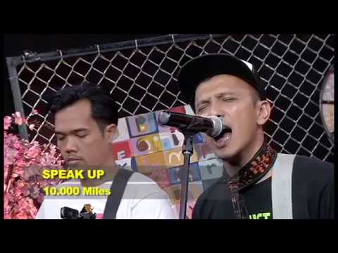 SPEAK UP - 10.000 Miles (Live at MNC TV Start track Punkrock )