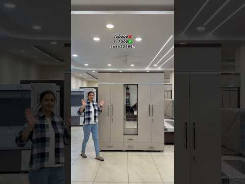 6 by 7 Foot Almirah ₹17000 only 9646224841 Gaurav Furniture Ludhiana