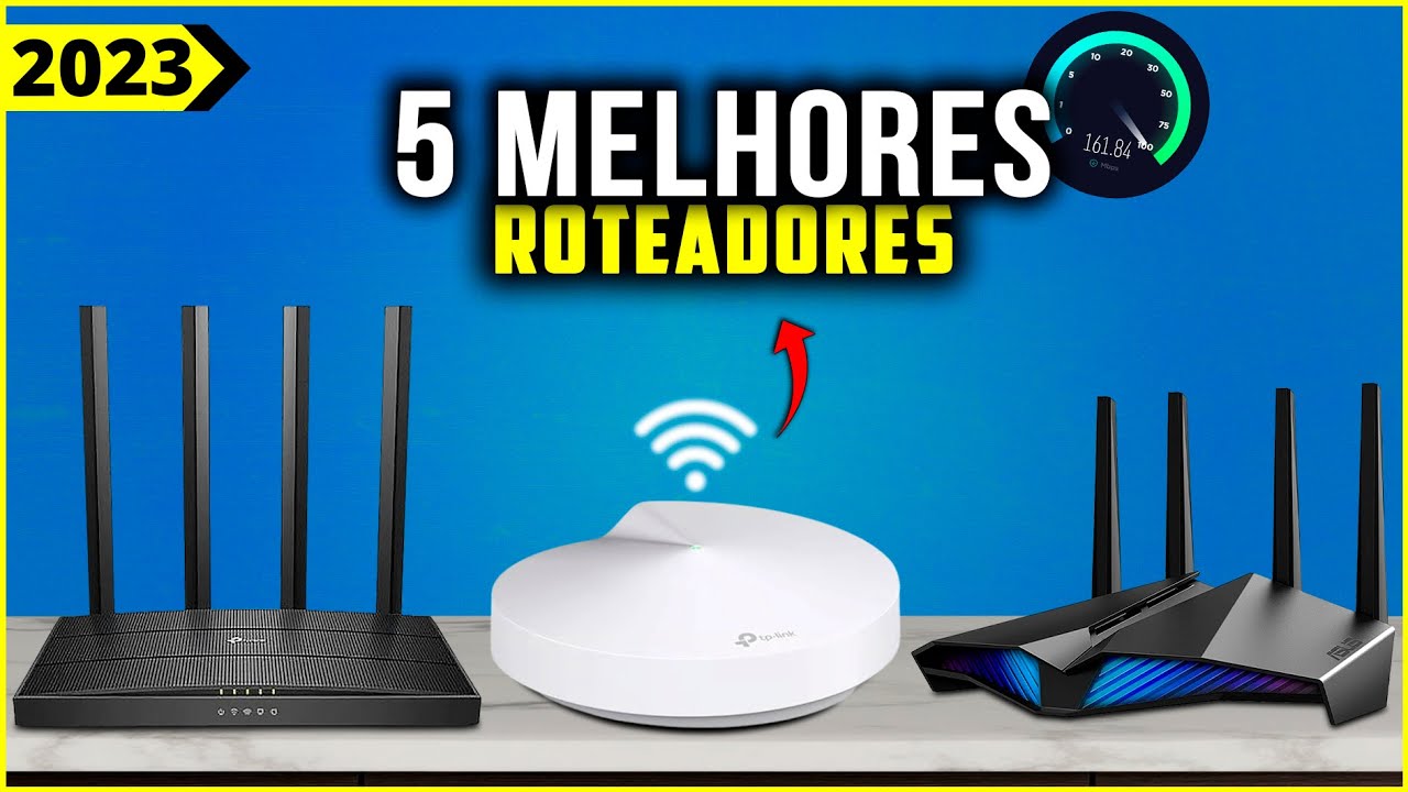 Os 5 Melhores Roteador/ Roteador Wifi De 2023! // Tem Tp Link, Mesh e outros