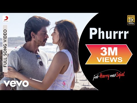 Phurrr Full Video - Jab Harry Met Sejal|Shah Rukh Khan, Anushka|Diplo & Pritam