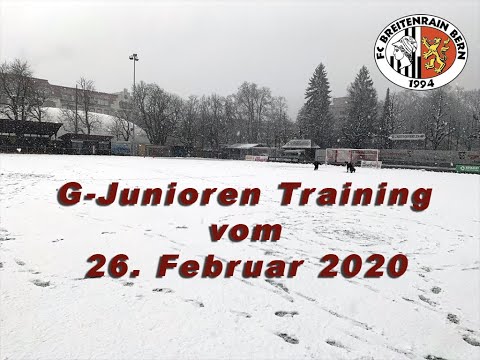 Schneetraining der G-Junioren