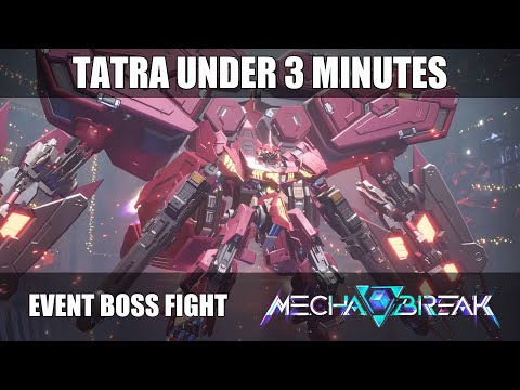 TATRA Christmas Event Boss Clear Under 3 Minutes - Mecha BREAK Season 2