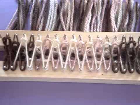 11 Ponto básico Zigue Zague   Tear de Pregos