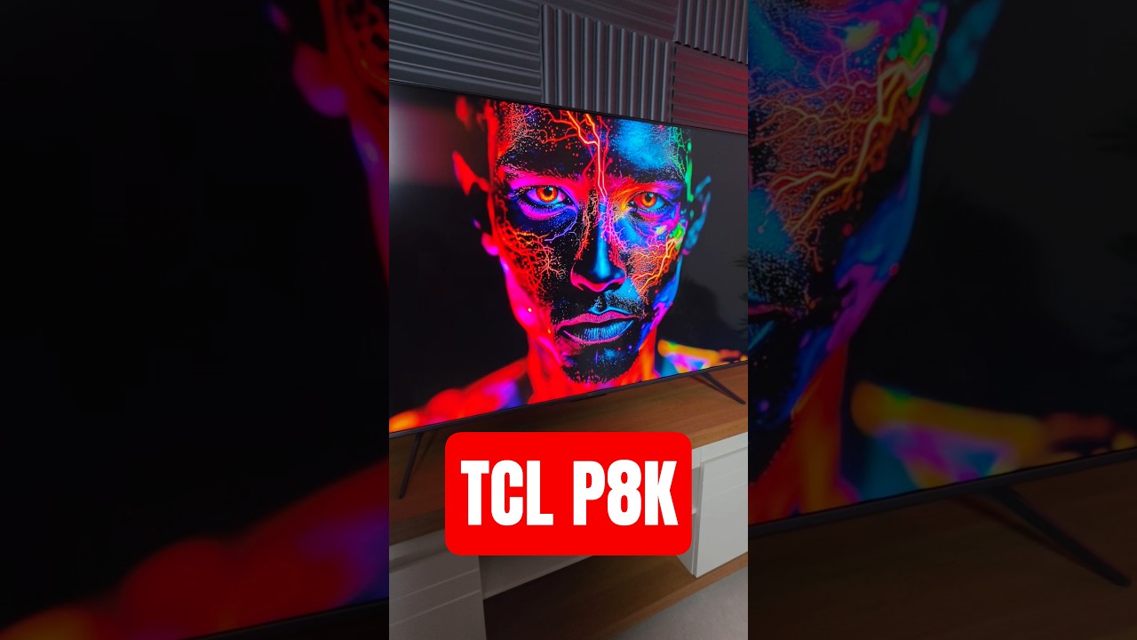 Miniatura da avaliação em vídeo de Smart TV TCL 55P8K 55 Polegadas QLED 4K 144Hz