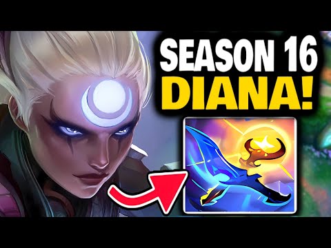 HOW to DIANA Jungle in SEASON 16!!!