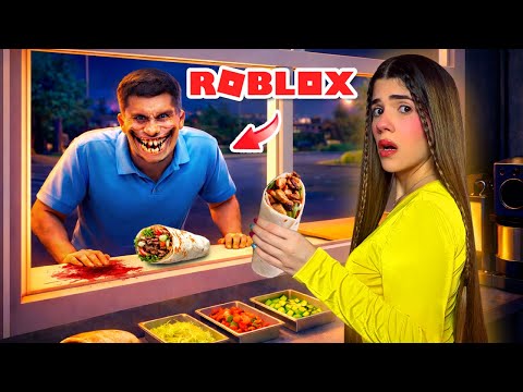 NUNCA vendas COMIDA a las 3 A.M en ROBLOX😰 (Shawarma ANOMALÍA🌯) | Ani Cat😻