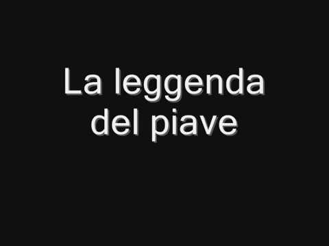 La leggenda del piave - Voce + testo
