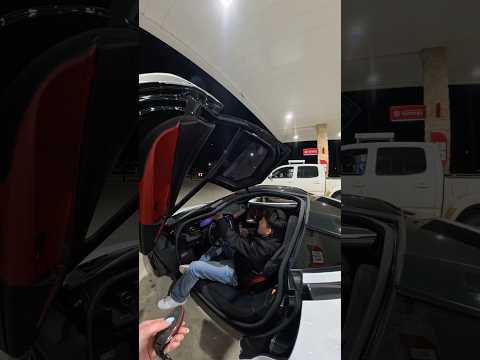 The way he dipped out was so unexpected #bikergirl #supercars #yamahar1 #reaction #caught #fyp