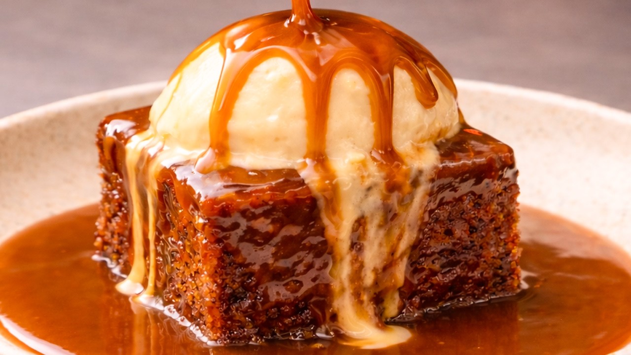 Michelin Sticky Toffee Pudding at Home
