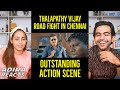 Theri Road Fight Scene Reaction | Thalapathy Vijay Reaction Video By Foreigners | Theri Movie