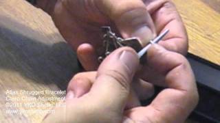 Atlas Shrugged Bracelet Chain Adjust