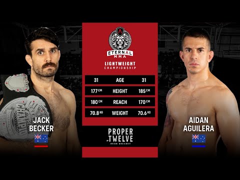 Eternal MMA 66 - Jack Becker vs  Aiden Aguilera - MMA Fight Video Graphic Sporting Violence Warning
