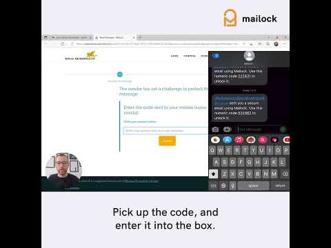 The Recipient Experience - Mailock Secure Email