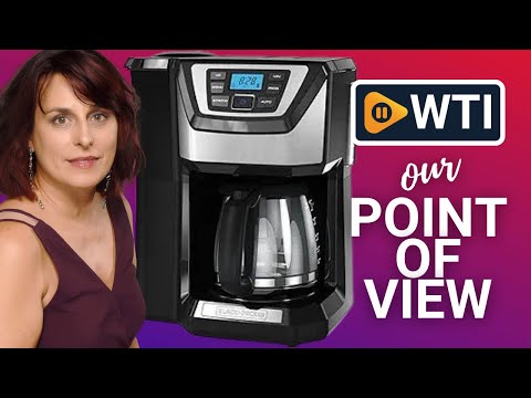 BLACK+DECKER 12-Cup Mill and Brew Coffe Maker - WTI product video review