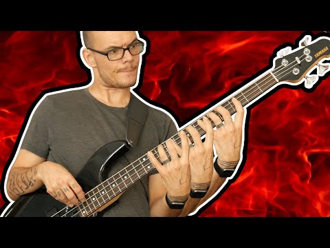 Bass GRIFFBRETT lernen - Die Dur Tonleiter über mehrere Lagen