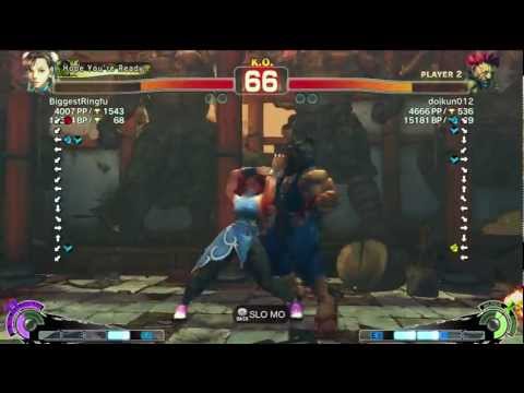 BiggestRingfu (Chun Li) vs Doikun (Akuma) - AE 2012 Ranked Match *720p HD*