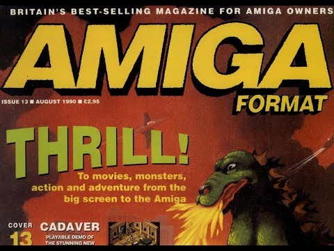 Computer & Video Game Magazines - "Amiga Format"