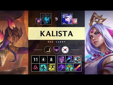 Kalista ADC vs Ashe - KR Master Patch 25.10