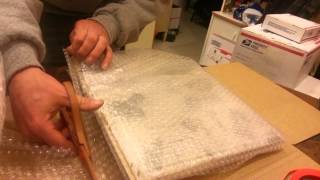 Packing Vinyl record for shipping