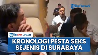 Terungkap Kronologi Pesta Seks 34 Pria Sesama Jenis di Hotel Kawasan Surabaya, Didanai Rp1,7 Juta