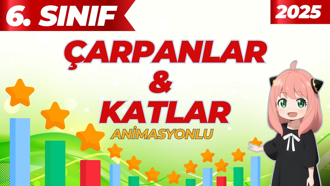 Çarpanlar ve Katlar Konu Anlatımı | 6. Sınıf Matematik Yeni Müfredat 