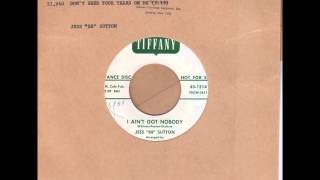 I ain't got Nobody   Jess "88" Sutton   Honky Tonk piano  1955